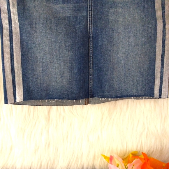 Sam Edelman Denim Mini Jenny Skirt Size 00/24 - Picture 8 of 13